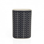 Orla Kiely Utensil Pot Linear Stem Dark Grey 