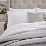 Phoebe Waffle Duvet Cover Set - King