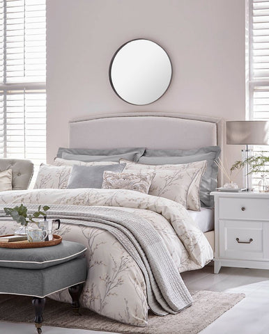 Pussy Willow Dove Grey Standard Pillowcase Pair