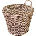 Rattan Log Basket