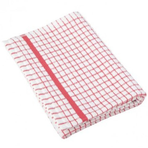 Red Check Tea Towel