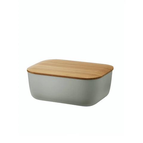 Grey Melamine Butter Dish