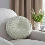 Rosanna Round Sage Cushion 35x14cm
