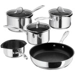 Stellar 7000 5 Piece Draining Saucepan Set, Non-Stick