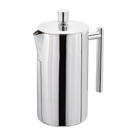 Stellar 8 Cup Polished Double Wall Insulated Cafetiere