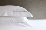 Savile Cord 220 Oxford Pillowcase White/Silver