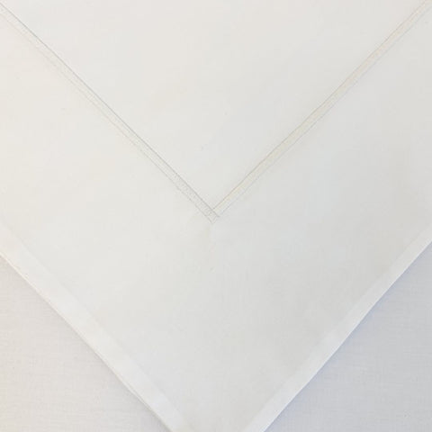 Savile Cord 220 Housewife Pillowcase White