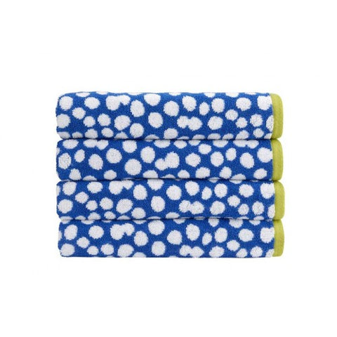 Kingsley Home Speckles Electric Blue Bath Towel
