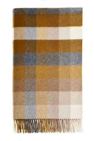 Harlequin Gold Throw