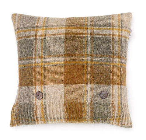 Snowshill Mustard Cushion