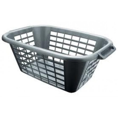 Addis Silver Laundry Basket