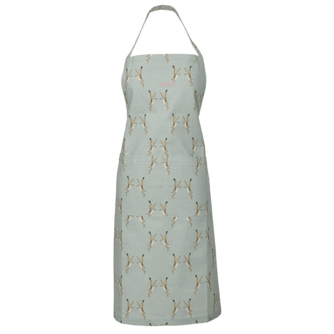 Boxing Hares Adult Apron