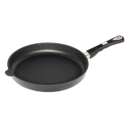 AMT Gastroguss 32cm Round Shallow Frypan with Lid