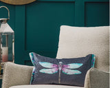 Azrael Sapphire Cushion 30x50cm