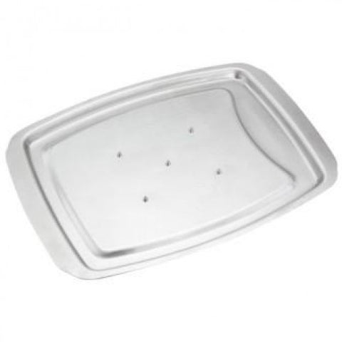 Stellar heavy grade stainless steel carving tray