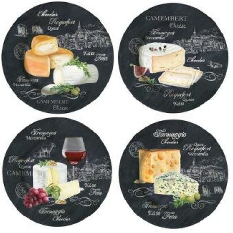 Stow Green Set of 4 Cheese Plates