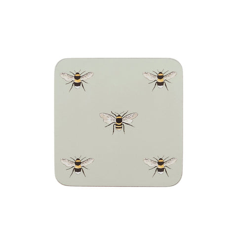 Bees Coasters - Set of 4