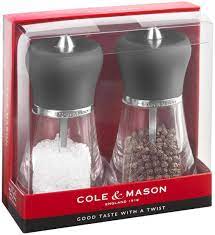 Cole & Mason H358F80 Salt & Pepper Pot Set