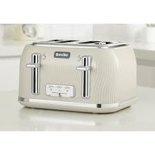 Breville Flow Camden Clay 4 Slice Toaster