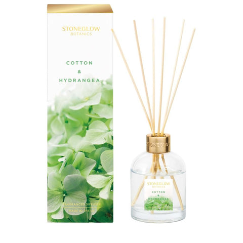 Botanic - Cotton & Hydrangea Reed Diffuser