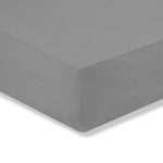 Bianca Cottonsoft Dove Grey Fitted Sheet King Size