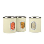 Denby Storage Canisters 3 Pce Cream