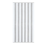 Reversible Grey Stripe Jacquard Hand Towel