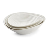 Salad Bowl Set White 3pce