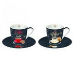 Stow Green Espresso Cup & Saucer Set of 2