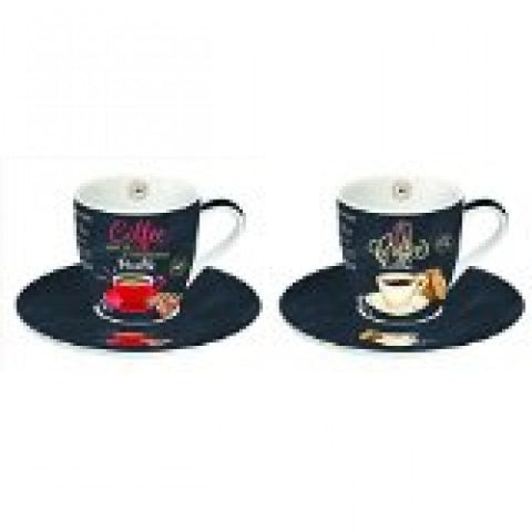 Stow Green Espresso Cup & Saucer Set of 2