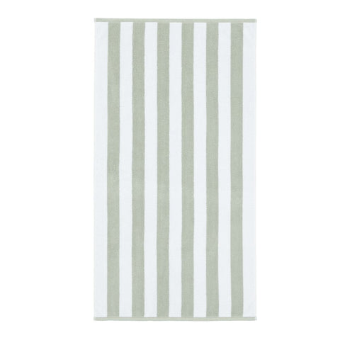 Reversible Sage Stripe Jacquard Hand Towel