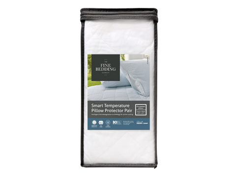 Smart Temperature Pillow Protector Pair