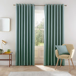 HS Eden Duck Egg Eyelet Lined Curtains 90x90
