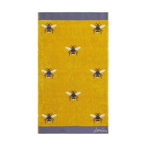 Joules Botanical Bee Towels Sheet Gold