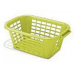 Addis Lime Green Laundry Basket