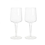 Natural Canvas Red Wine Glasses (Box of 2)