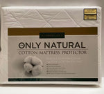 It's Only Natural Super King Cotton Mattress Protector