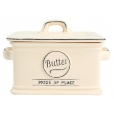 T&G Pride of Place Cream Butter Dish