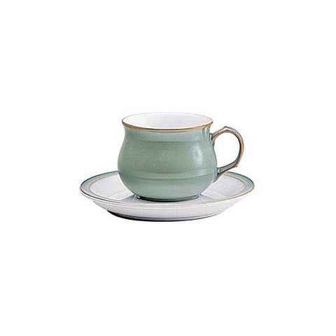Denby Regency Green Teacup and Tea Saucer