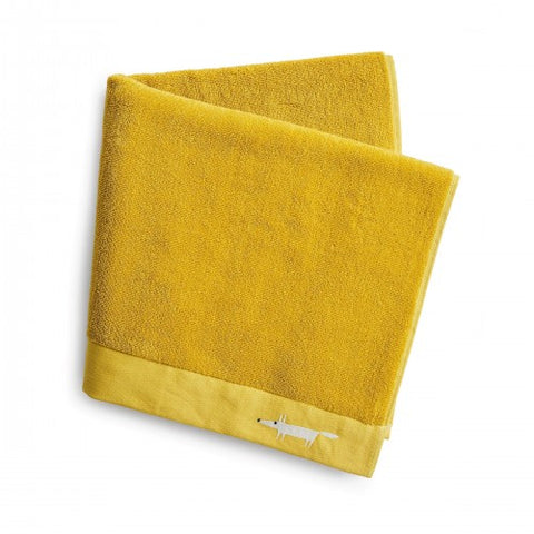 Scion Mr Fox Face Cloth Mustard