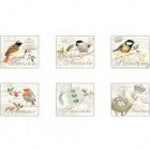 Stow Green Songbird Set of 6 Coasters