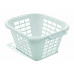 Addis Square Laundry Basket White