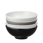 Denby Set Of 4 Modus Mixed Curved Small Bowls