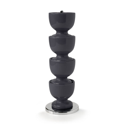 Zeal Stack & Store Egg Cups Dark Grey - Set of 4
