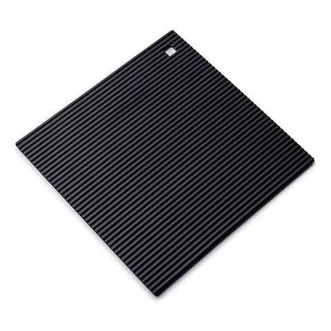 Square Trivet (18cm) Silicone Black