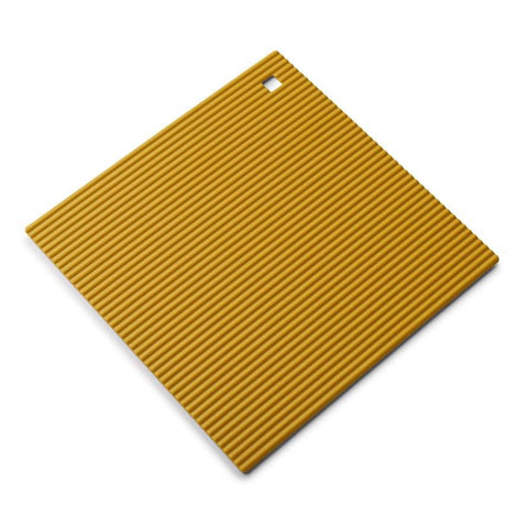 Square Trivet (22cm) Silicone Mustard